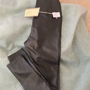 Brand New Aritzia Wilfred Free Leather Pants